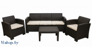 Комплект мебели Sundays SF2-5P (коричневый/бежевый)