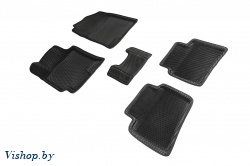 Коврики салона EVA 3D соты для Hyundai Sonata VIII 2019- Черные