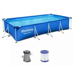 Бассейн каркасный Bestway 56424 Steel Pro 400x211x81 см