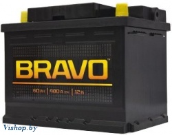 Автомобильный аккумулятор BRAVO 6СТ-60 Евро / 560010009 (60 А/ч)