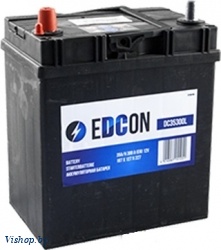 Автомобильный аккумулятор Edcon DC35300L (35 А/ч)