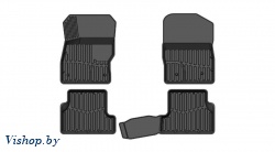 Коврики резиновые в салон 3D PREMIUM для Ford Focus III SD/HB/UN (2010-)