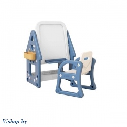 доска для рисования+стульчик ps-061-b синий на Vishop.by 