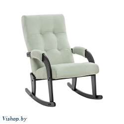 Кресло-качалка Leset Спринг венге Velur V14 на Vishop.by 
