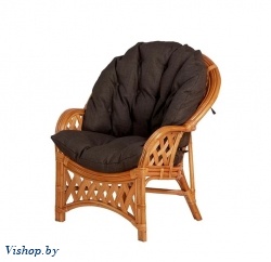 ind кресло черчиль коньяк темные подушки на Vishop.by 