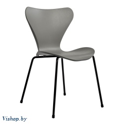 стул seven серый с чёрными ножками на Vishop.by 