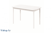 фламп стол 120х70 см, белый/белый на Vishop.by 