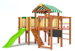Детская спортивная площадка для дачи Савушка Baby 8 Play 