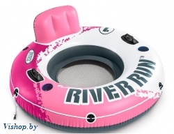 Надувной круг-кресло Intex 56824 135см Pink River Run