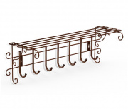 вешалка sheffilton грация 790 коричневый муар/черный на Vishop.by 