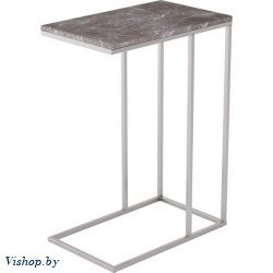 стол придиванный агами серый мрамор на Vishop.by 