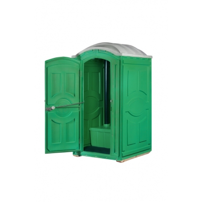 Туалетная уличная кабина ТАНДЕМ с раковиной и рукомойником (17 л, с подогревом воды)