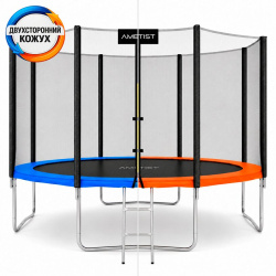 Батут AMETIST Outside D404-13FT Blue Orange