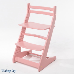 растущий регулируемый стул вырастайка eco prime светло розовый на Vishop.by 