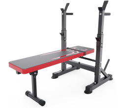 Скамья со стойками под штангу DFC GLFERA 408C