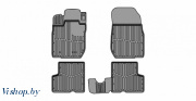 Коврики резиновые в салон 3D PREMIUM для Nissan Terrano 2WD/4WD