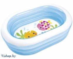 Бассейн детский надувной Intex Мои морские друзья (57482NP)