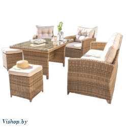 Комплект плетеной мебели AFM-311BL Beige