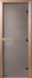 Дверь для сауны Doorwood Теплое утро 700x1900 стекло матовое, коробка осина