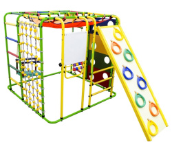 Детский спортивный комплекс Кубик У Плюс салатовый радуга