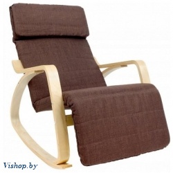 Кресло-качалка Calviano Relax 1103 коричневый на Vishop.by 
