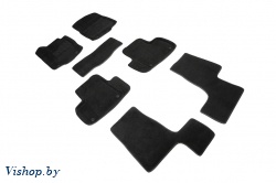 Коврики салона 3D ВОРС Mercedes-Benz GL-Class X166 Черные