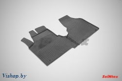Резиновые коврики салона Сетка для Citroen Jumpy II 2007-2016 Черные