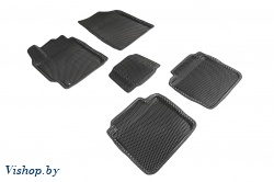Коврики салона EVA 3D ромб для Toyota Camry VII 2012-2018 Черные