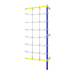 Комплект с канатным лазом пристенный Romana Dop7 6.18.00-45 синяя слива