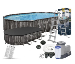 Бассейн каркасный Bestway 5611R Steel Pro MAX 610x366x122см