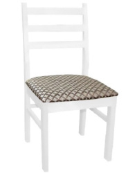 стул мдк-341 эмаль белая лорд коричневый дуб