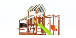 Детская площадка для дачи Савушка TooSun 13 салатовый