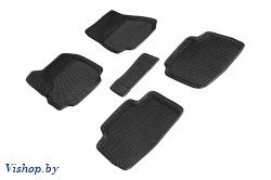 Коврики салона EVA 3D соты для Lada Niva 2121 2019- Черные