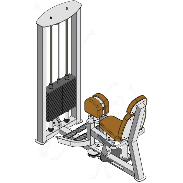 Тренажер для приводящих мышц бедра (сведение ног) ТС-209 ЭКТА