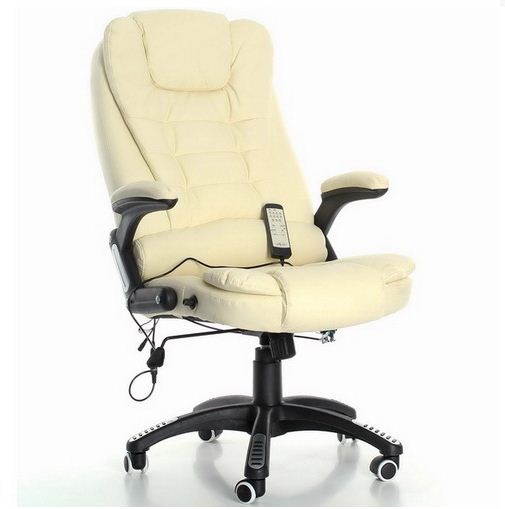 офисное кресло calviano veroni с массажем (бежевый) 355 на Vishop.by 
