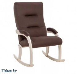 Кресло-качалка Leset Дэми слоновая кость ткань V 23 на Vishop.by 