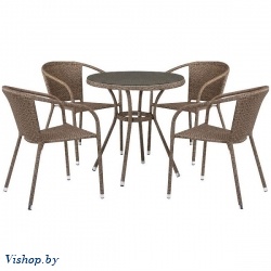 Комплект мебели T282ANT Y137C-W56 Light Brown 4Pcs