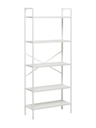 стеллаж leset стилвуд 25 широкий 5 полок белый на Vishop.by 