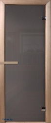 Дверь графит Сумерки 6 мм