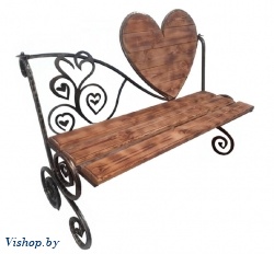 Скамейка сердце С51 Саниджи