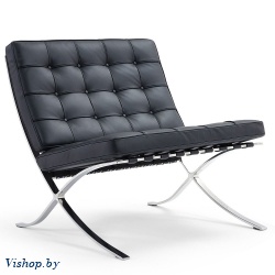 кресло barcelona chair чёрный на Vishop.by 