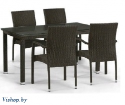 Комплект мебели T256A Y379A-W53 Brown 4Pcs