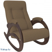 Кресло-качалка модель 4 б/л Мальта 17 орех на Vishop.by 