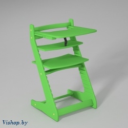 столик под ограничитель к стулу вырастайка зеленый на Vishop.by 