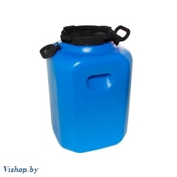 Бочка дачная 50 литров для душа кран пластик