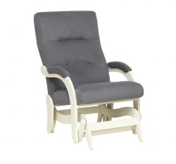 Кресло-маятник Leset Дэми слоновая кость ткань V32 на Vishop.by 