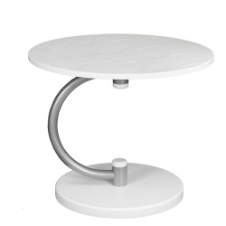 стол журнальный дуэт 13 металлик белый на Vishop.by 