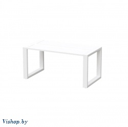 журнальный стол neo loft ст-2 белый подпорки белые на Vishop.by 