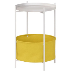 стол журнальный элдей жёлтый белый на Vishop.by 