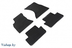 Резиновые коврики салона Сетка для Audi A4 B8 2007-2015 Черные